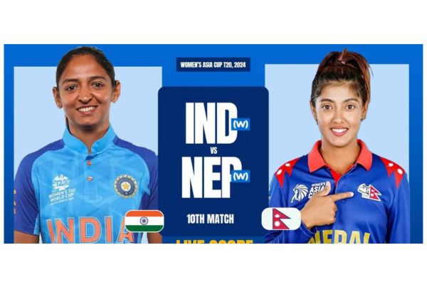 india women vs nepal women's t20 match asia cup2024